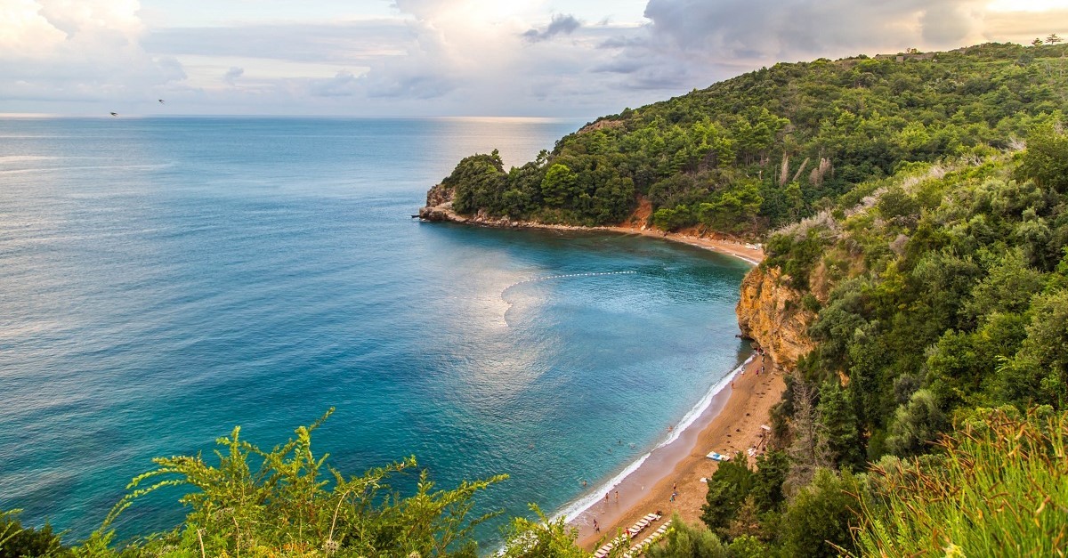 La spiaggia di Mogren