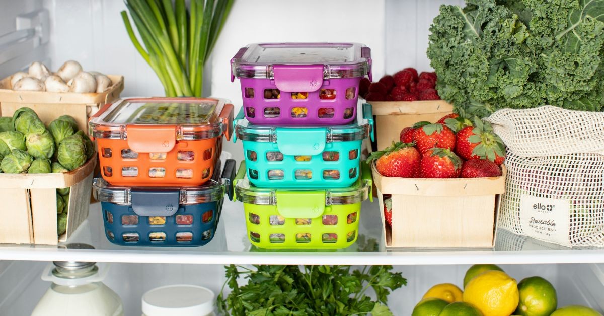 frutta conservata in frigo 