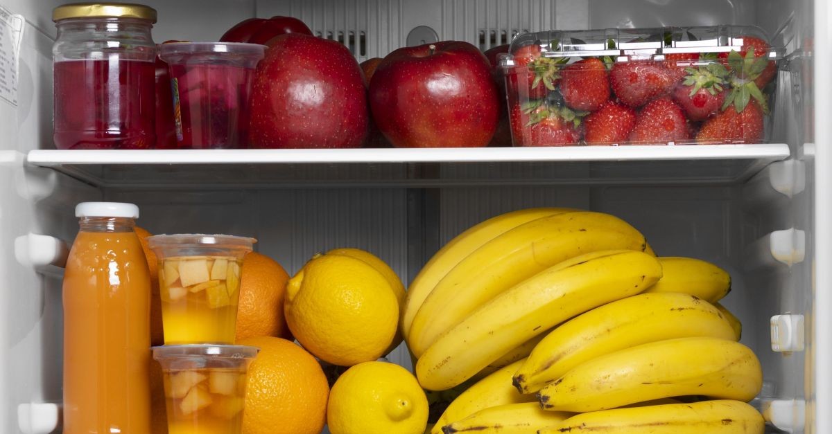 frutta nel frigo 
