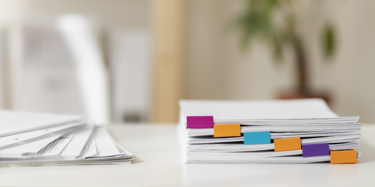 Documenti stampati, catalogati e organizzati 