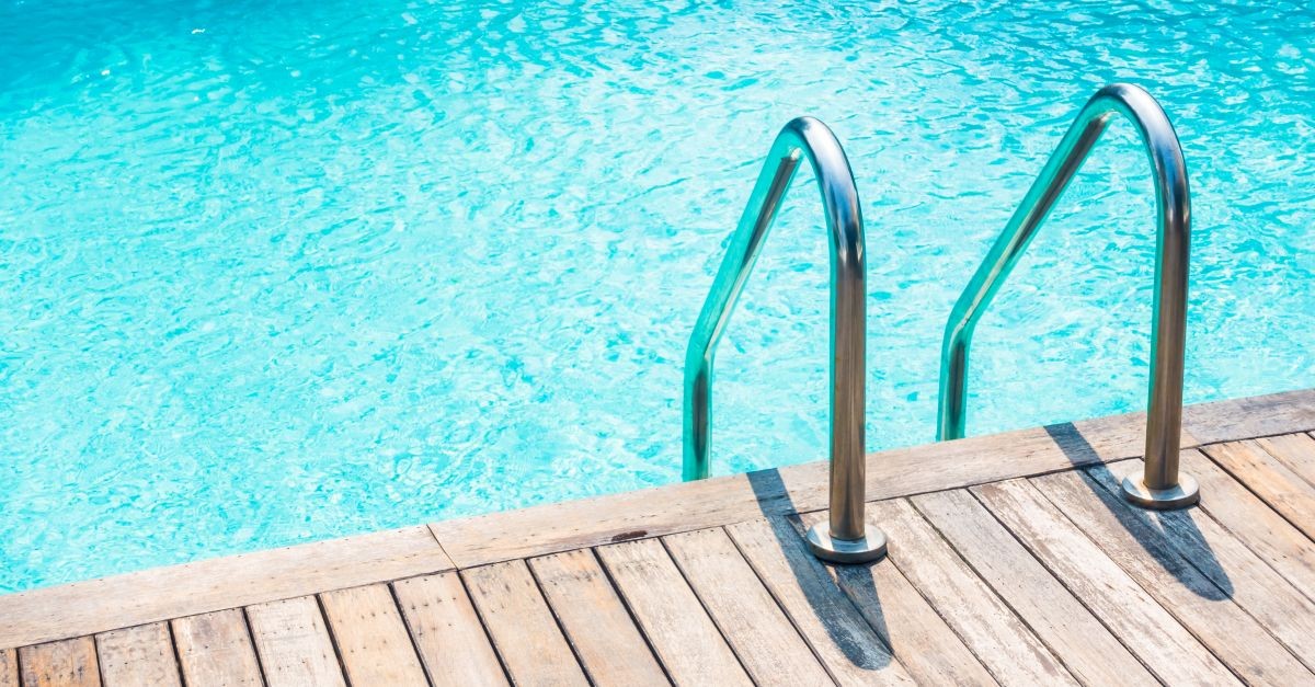 scaletta piscina 