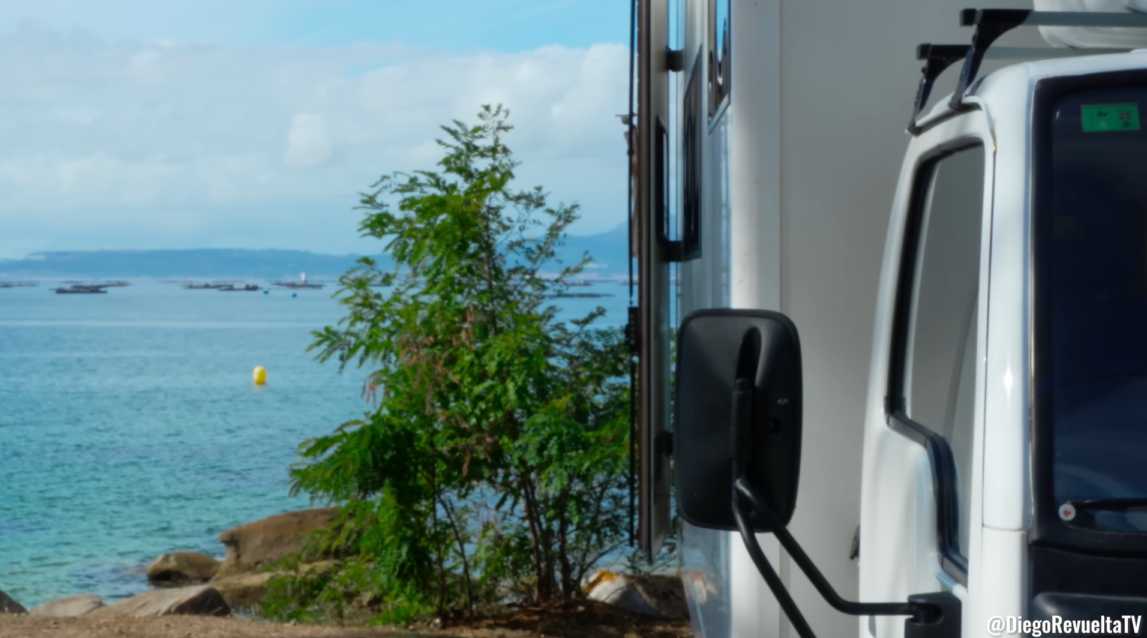 Un camion trasformato in casa