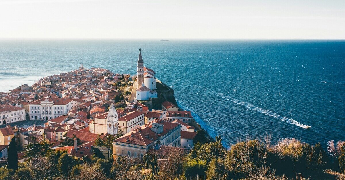 Piran, cittadina costiera in Slovenia