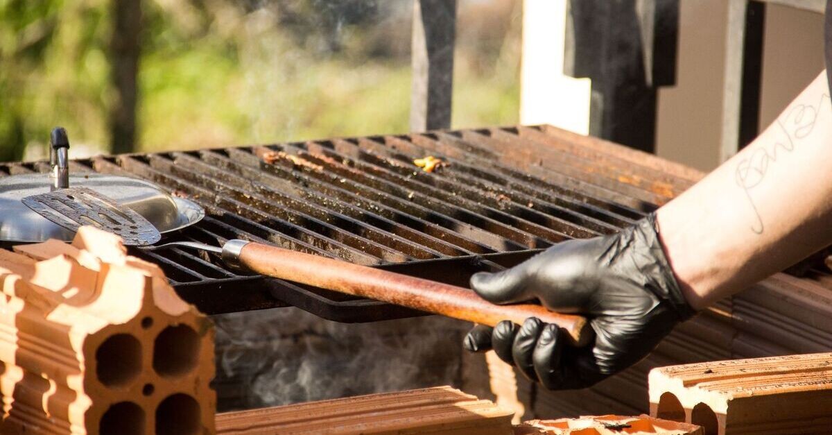Barbecue in muratura