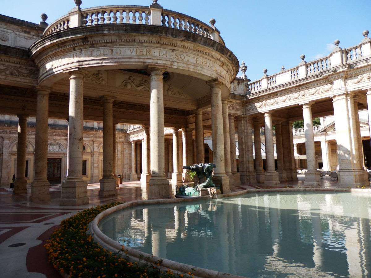 Villes thermales italie