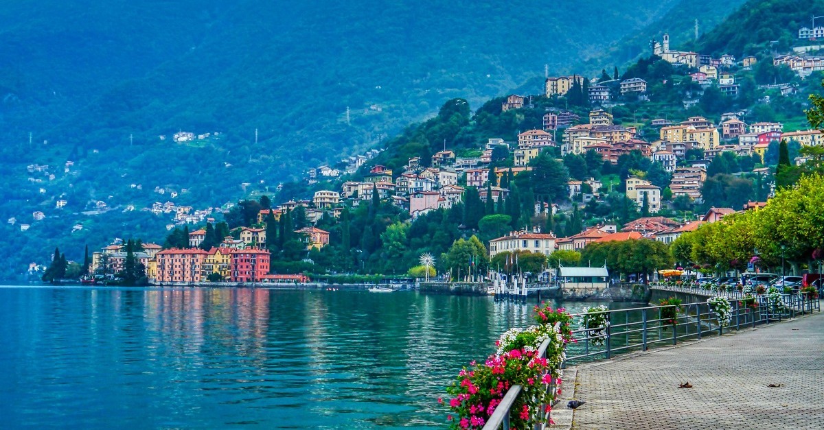 Bellano, vista sul Lago di Como