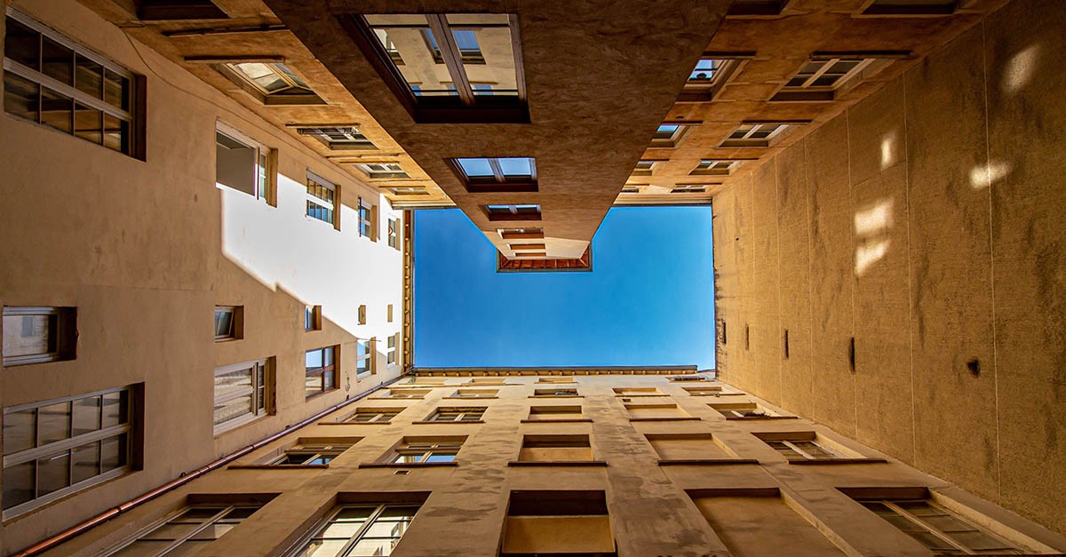 Cavedio di condominio