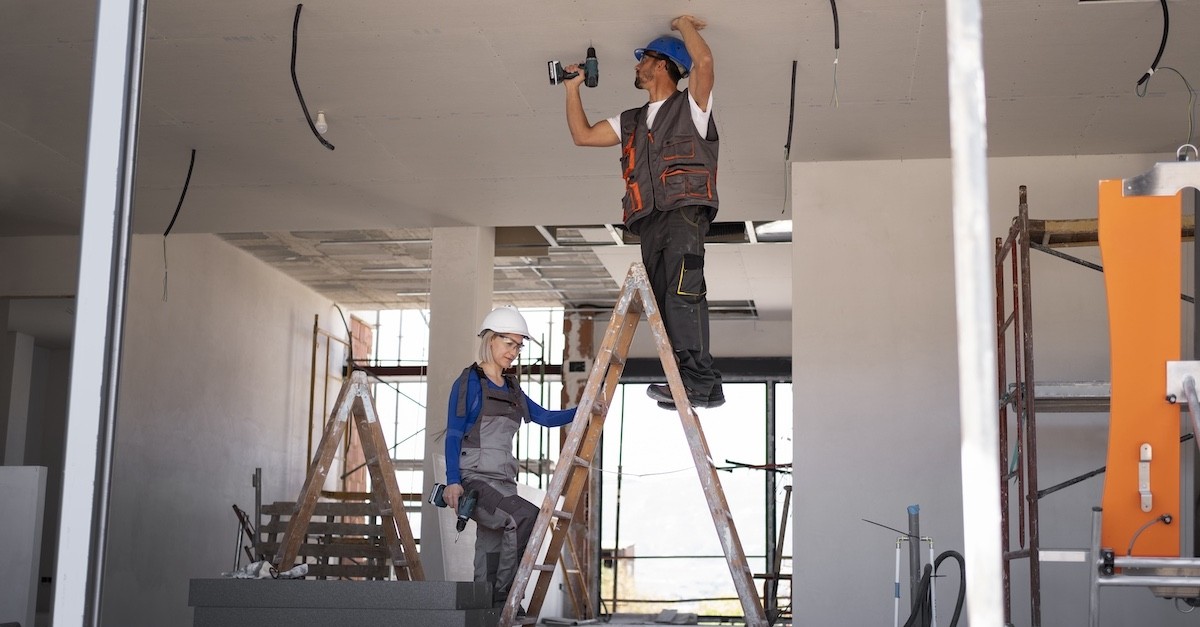 Lavori di ristrutturazione di un immobile