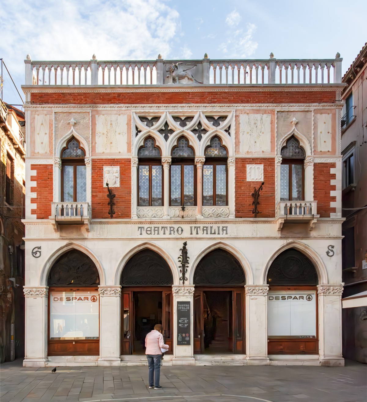 Venice’s supermarket inside a former theatre
