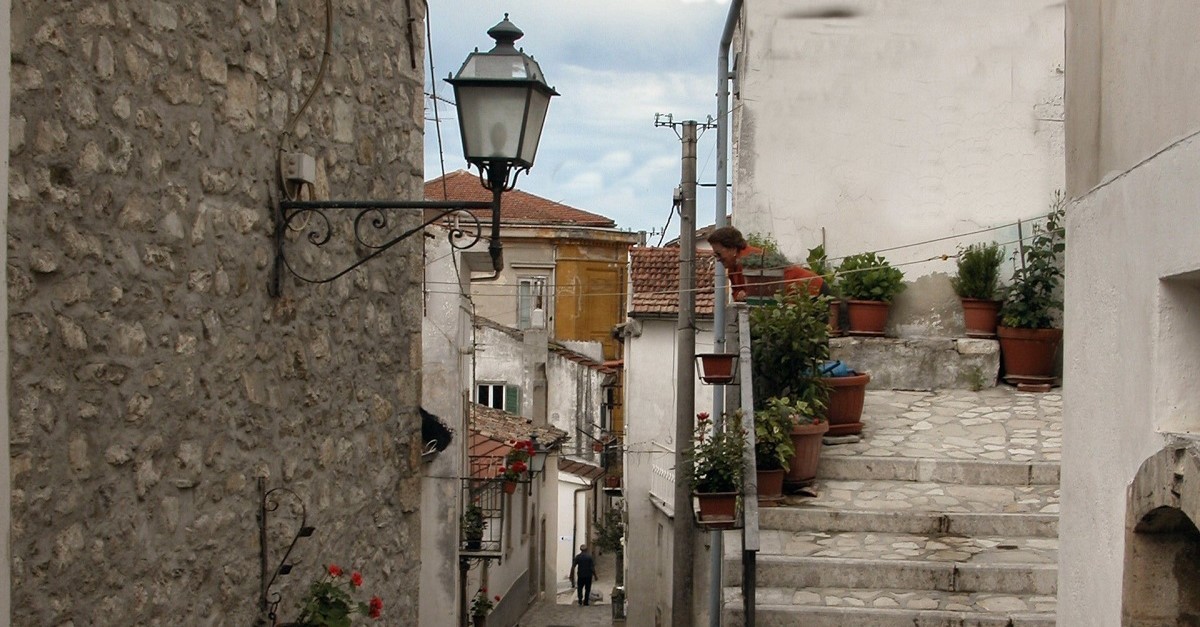 Un vicolo di Zungoli