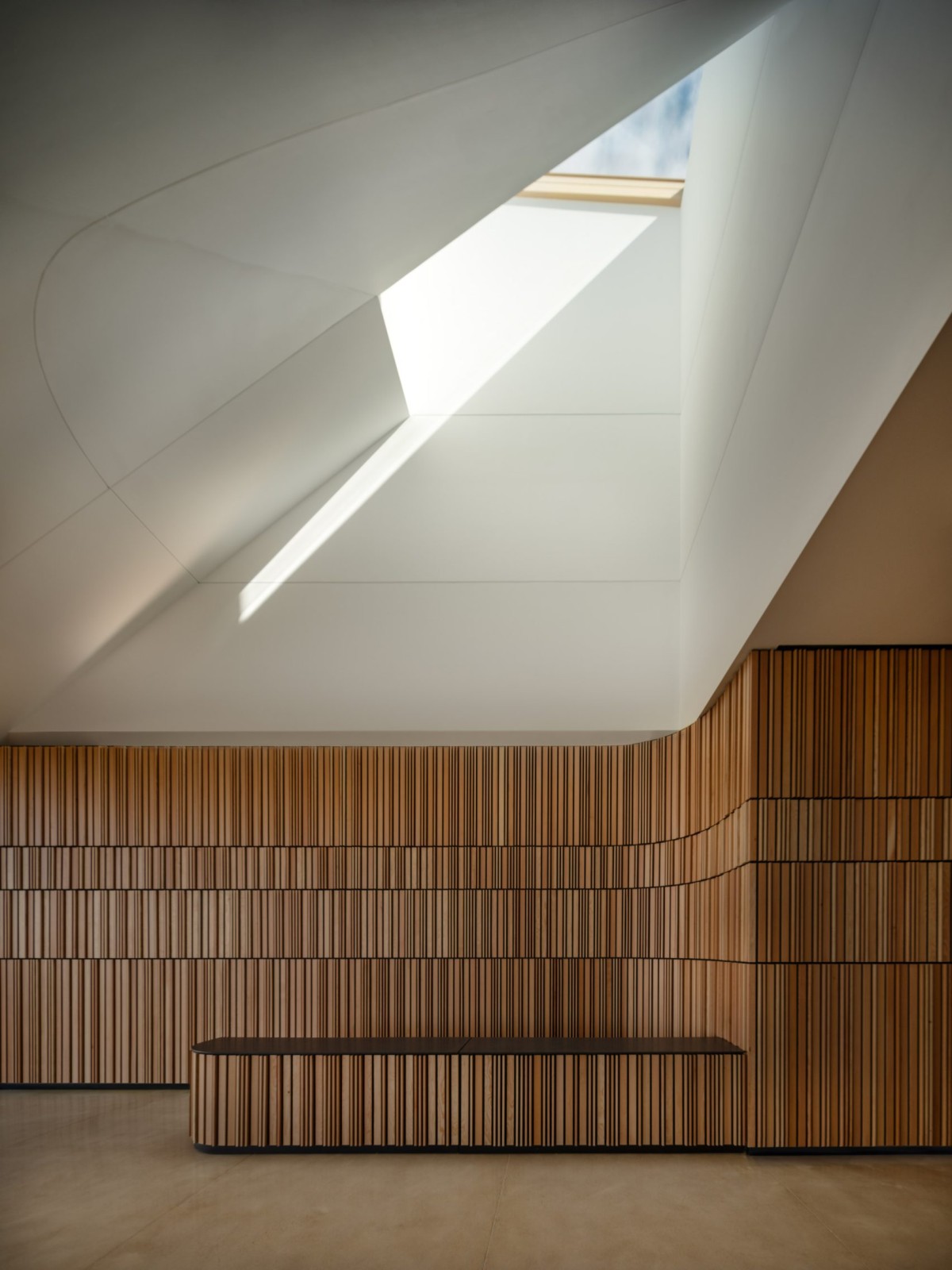 Luce naturale all'interno attraverso condotti verticali