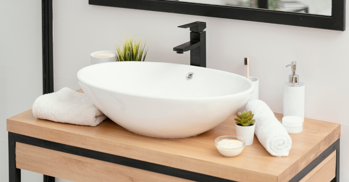 Lavabo lucido ovale