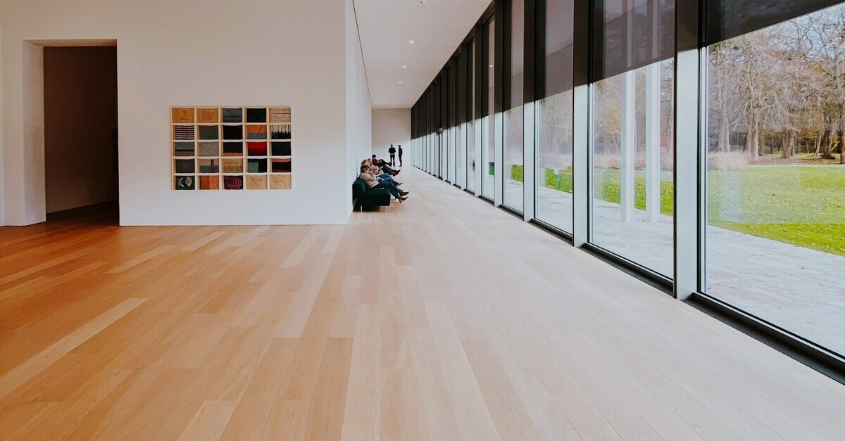 Parquet chiaro senza nodi