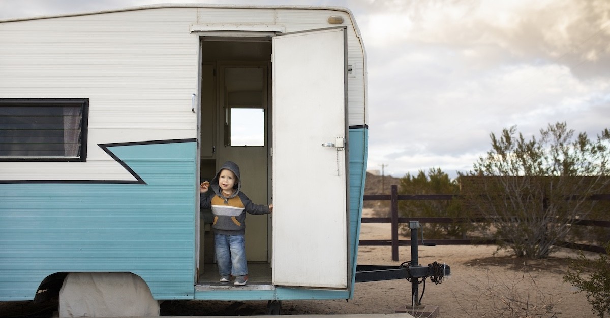 Una casa mobile