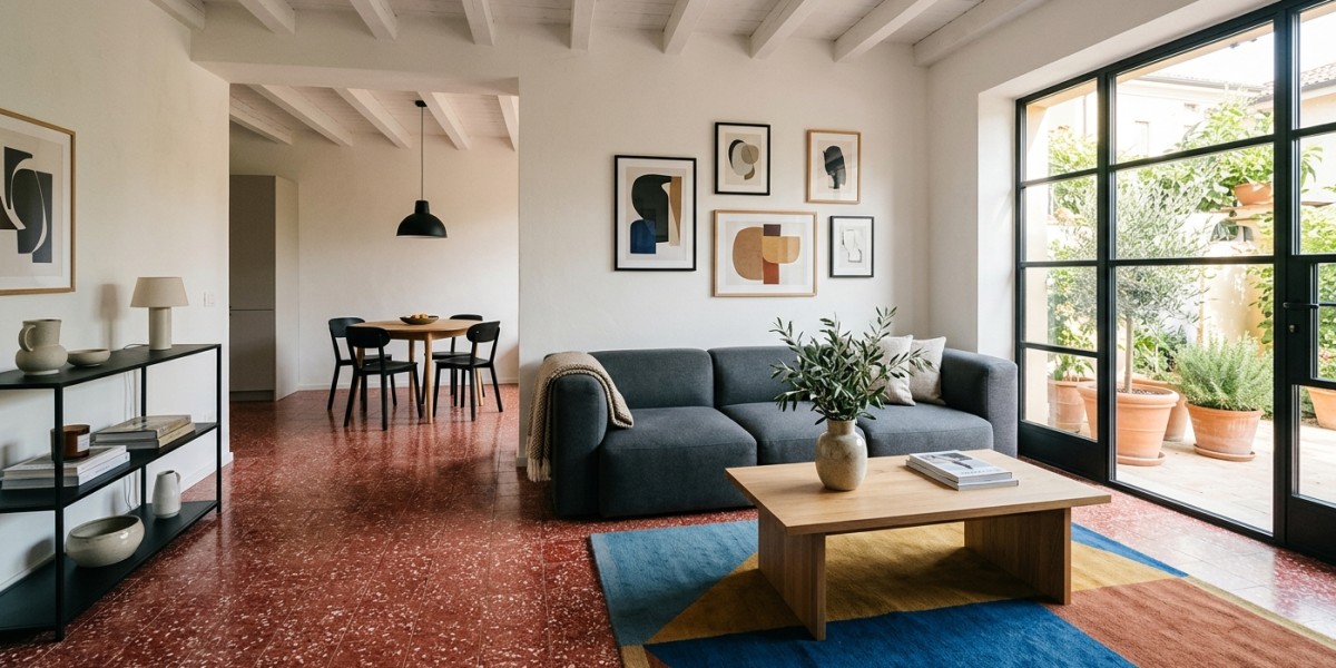 arredare una casa con pavimenti in graniglia