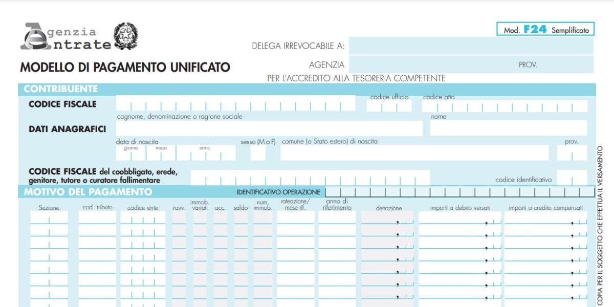 modello F24