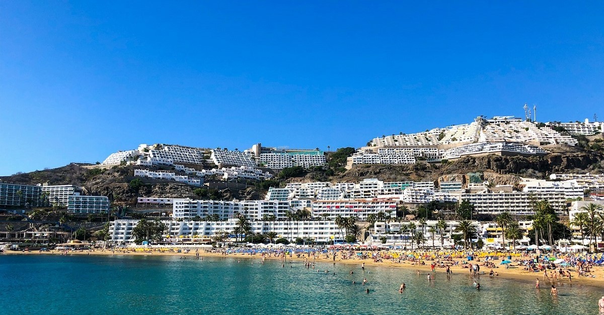 Una spiaggia di Gran Canaria