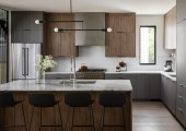 Cocina de diseño con isla