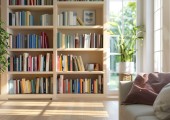 librerie di lusso moderne
