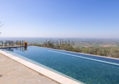 villa con piscina
