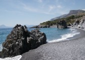 spiaggia nera maratea