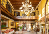 villa con piscina