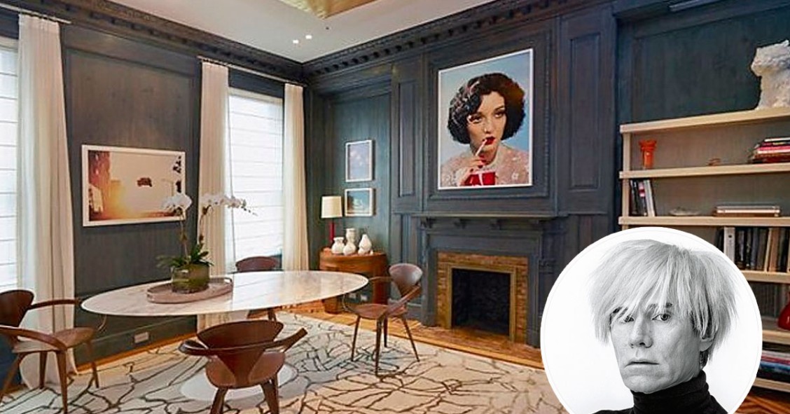 Case dei vip: si vende l'appartamento di Andy Warhol in cui nacque la pop art 