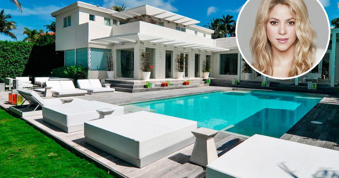 Shakira vende la sua casa di Miami per 11,1 milioni di euro (fotogallery)