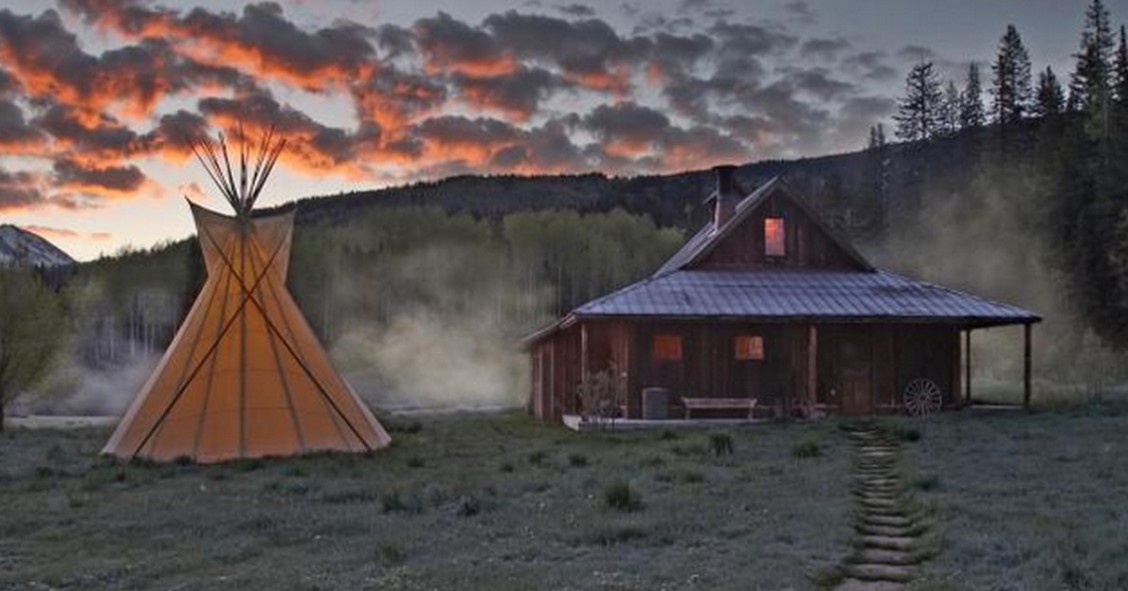 Il villaggio fantasma negli Stati Uniti
