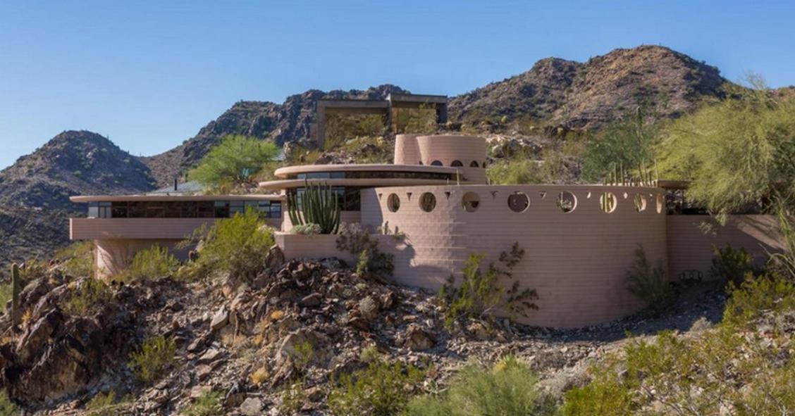 Casa progettata da Frank Lloyd Wright