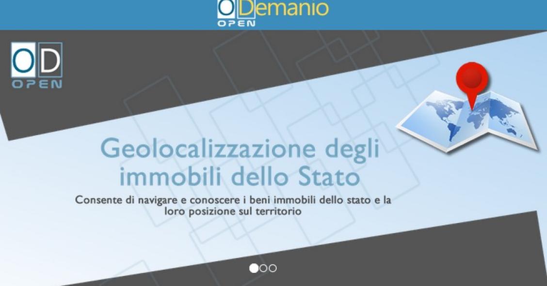 La piattaforma digitale OpenDemanio