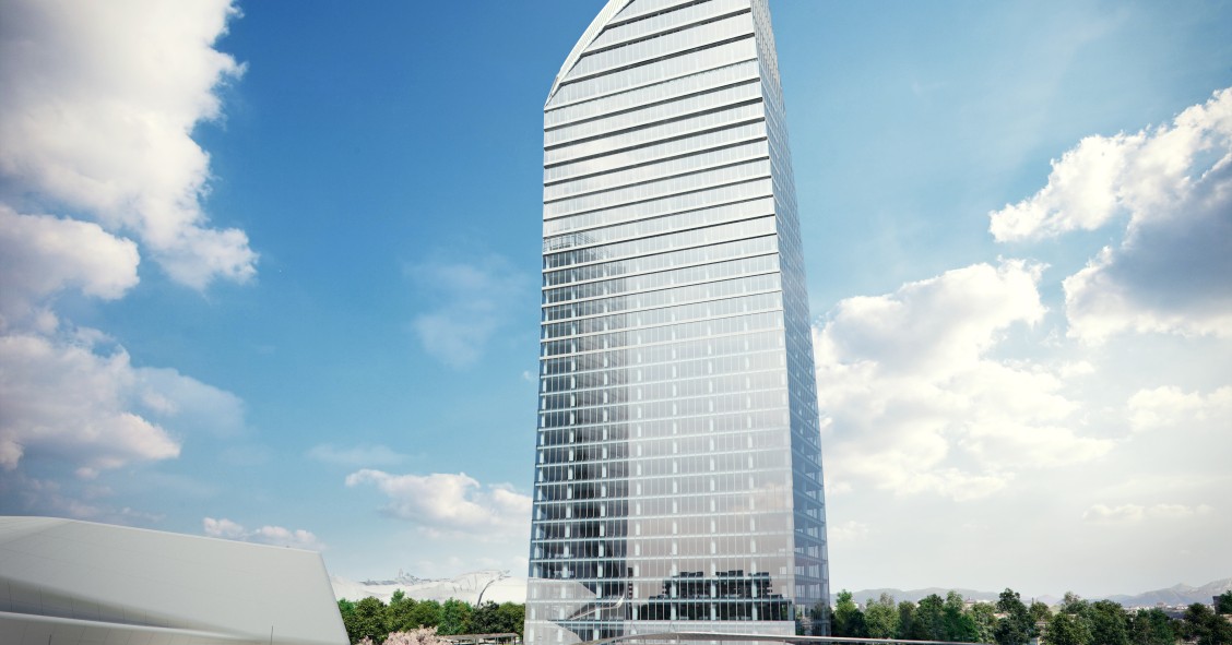 La torre Libeskind a Milano