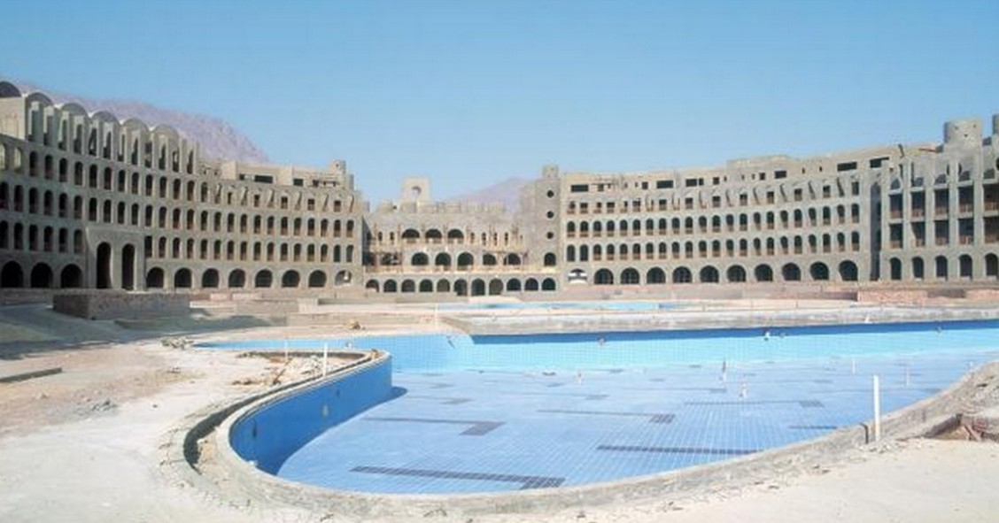 Il resort di lusso abbandonato in Egitto