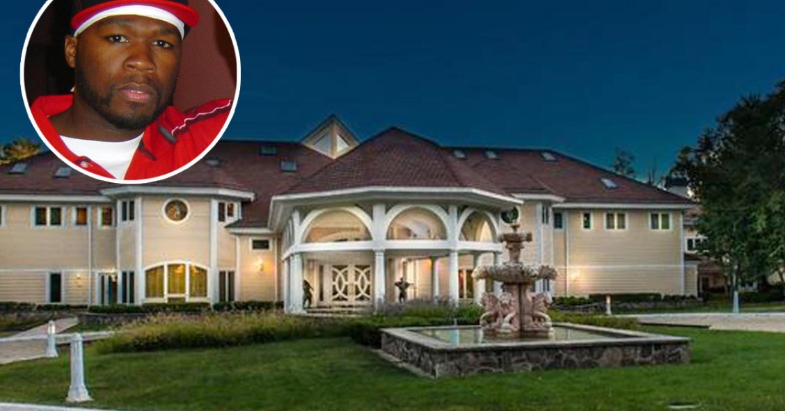 Il rapper 50 Cent ha venduto la sua casa di 52 stanze... dopo quasi 10 anni (Fotogallery)