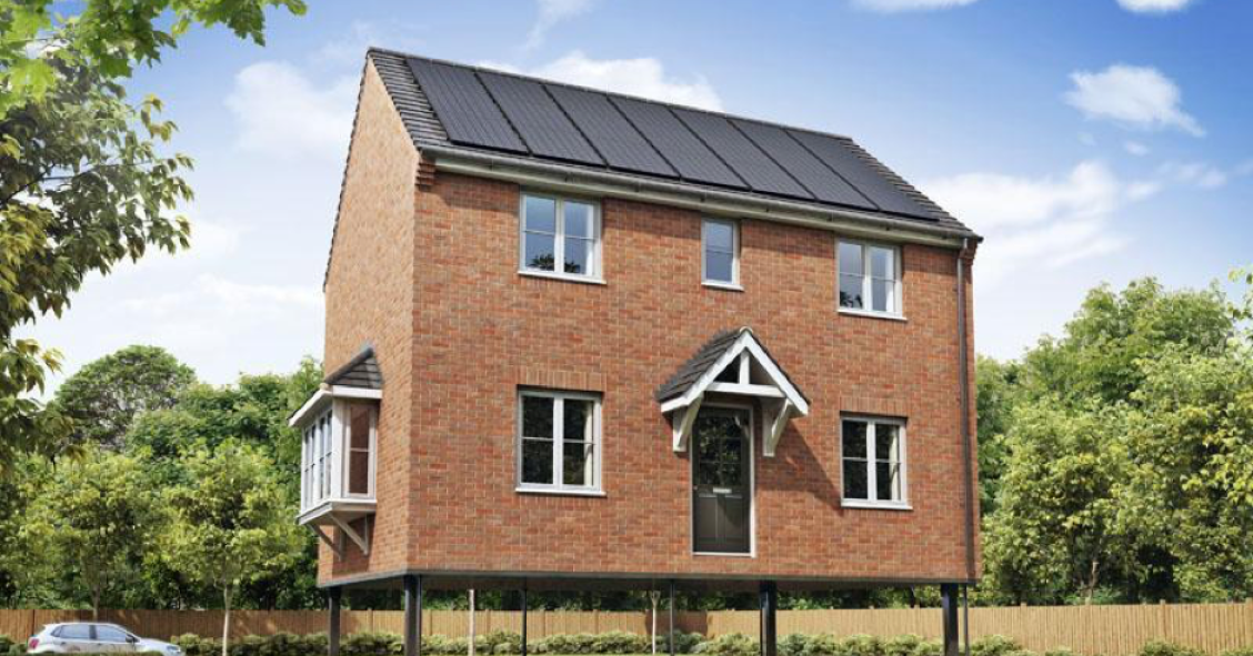 Case che si sollevano per sfuggire alle inondazioni