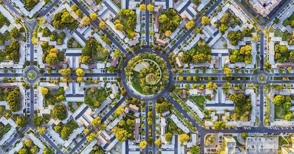 La colorata bellezza di Los Angeles vista dal cielo in 16 impressionanti cartoline aeree