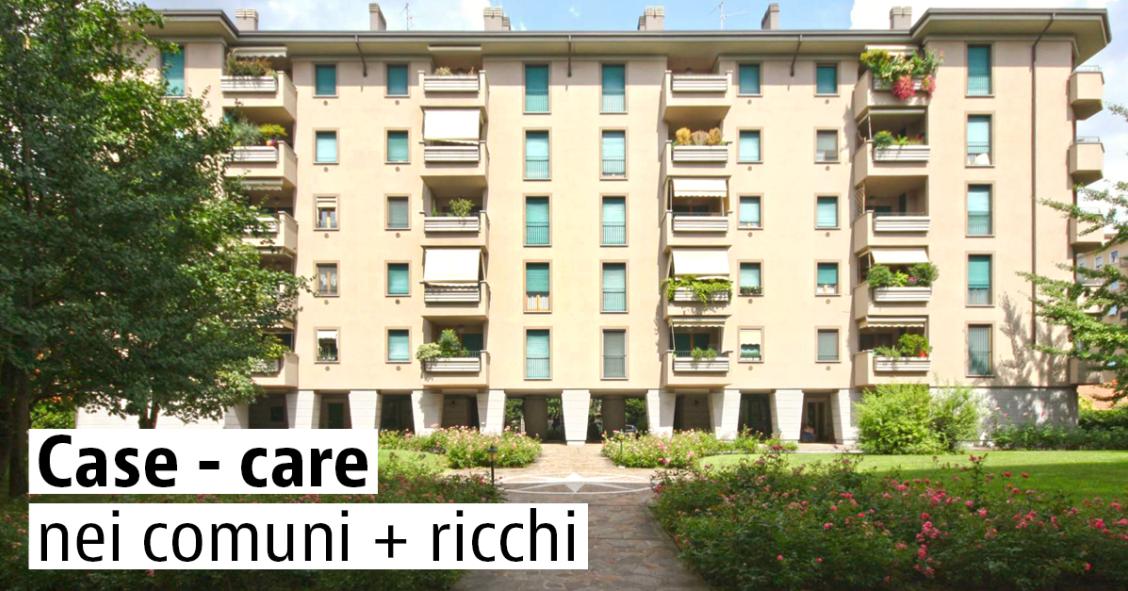 Case meno care nei comuni più ricchi