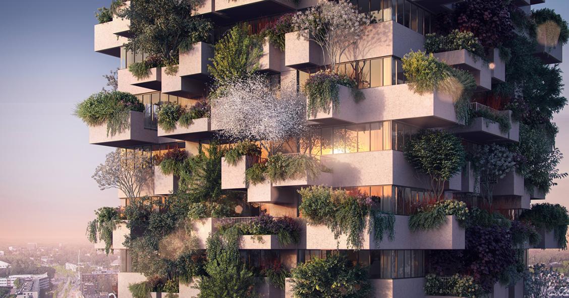 Arriva in Olanda il Bosco Verticale di Boeri: 125 appartamenti destinati al social housing