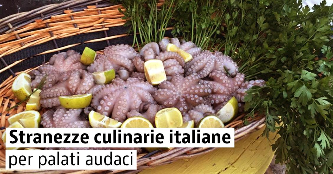 Viaggio in Italia a caccia di curiosità gastronomiche