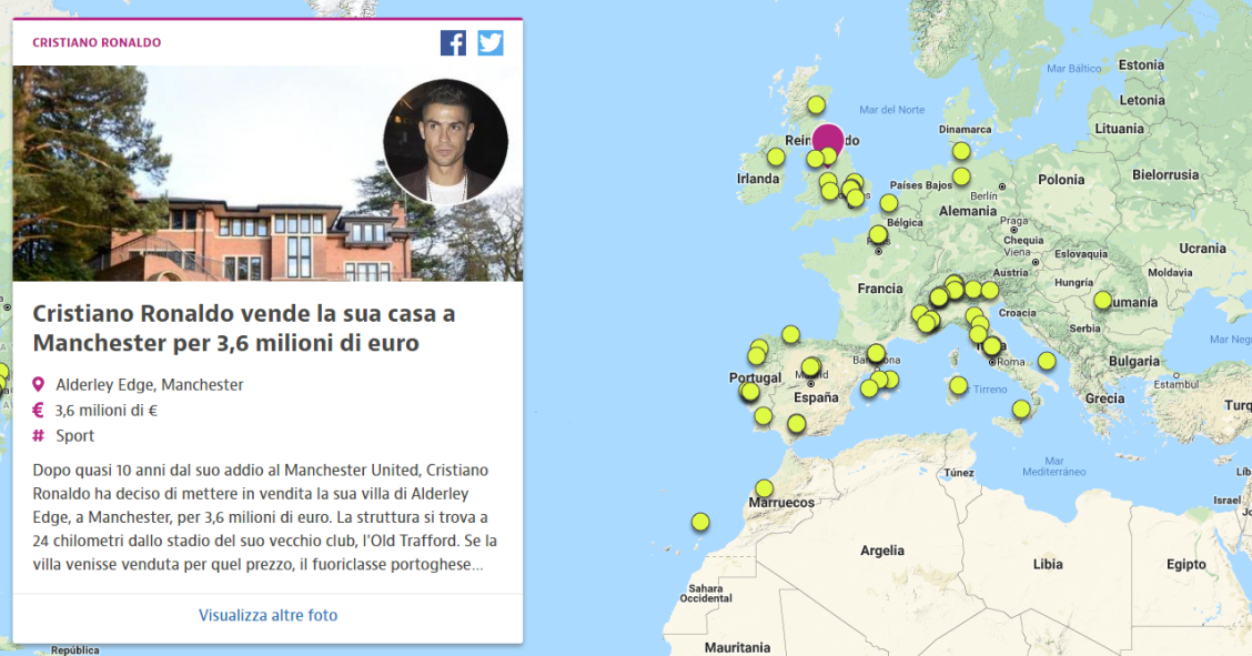 Dove vivono i vip? Ecco le loro case da sogno sparse per il mondo