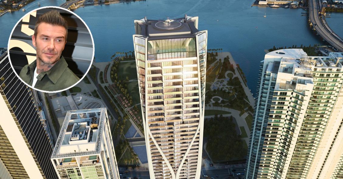 I Beckham cercano casa a Miami nel nuovo grattacielo di Zaha Hadid