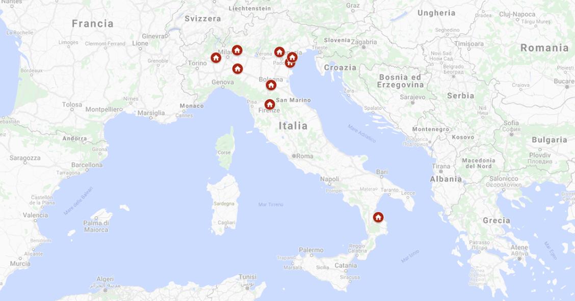 Proprietà del Demanio in vendita, la mappa degli immobili storici