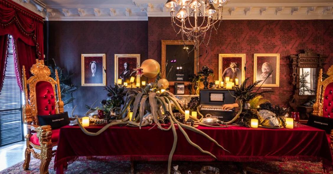 Un Halloween da brividi nella casa della famiglia Addams