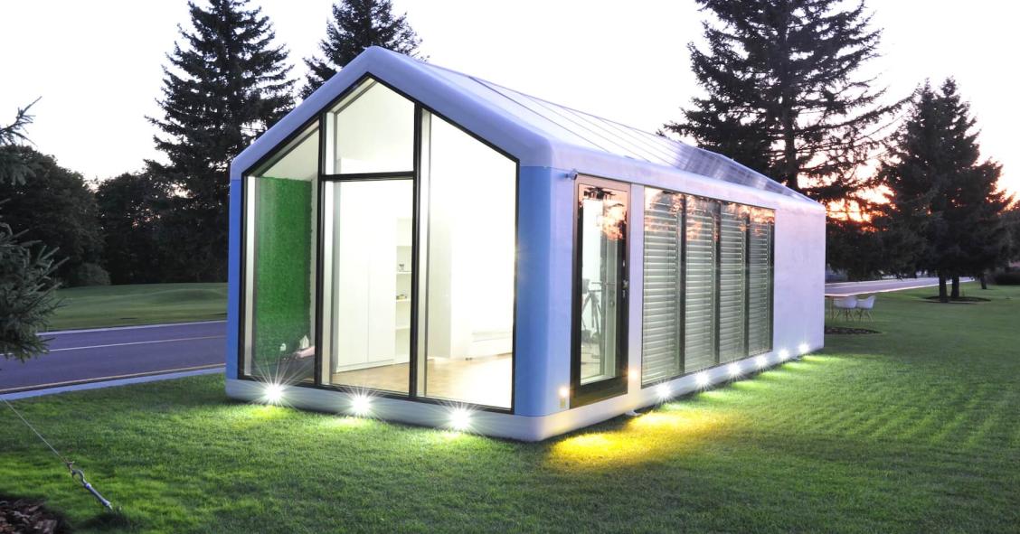 Questa casa prefabbricata ecosostenibile è stata costruita con una stampante 3D
