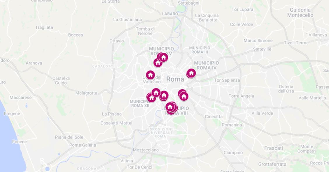 Dal Flaminio a Testaccio e Gianicolense, la mappa delle case dell’Ater messe all’asta