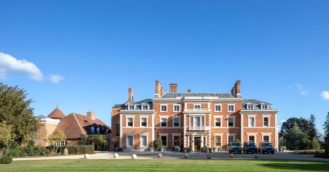 Una dimora georgiana trasformata in un hotel boutique alla periferia di Londra