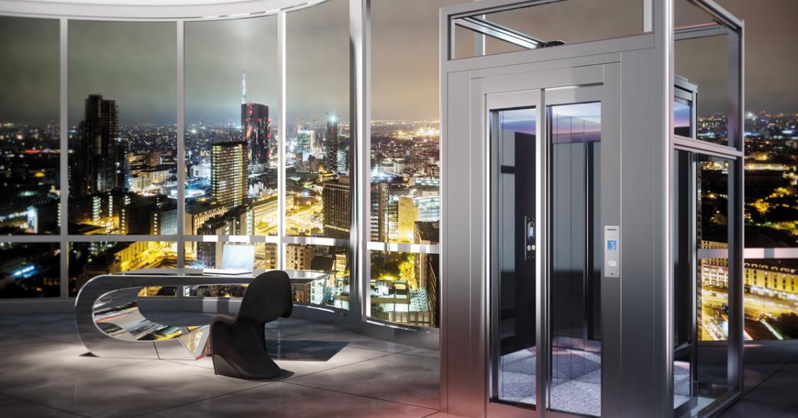 Gli ascensori anti contagio non rinunciano al lusso