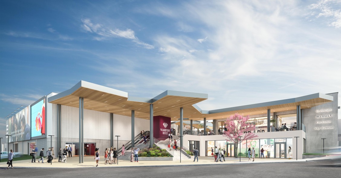 Un factory outlet moderno pronto a rinascere alle porte di Roma