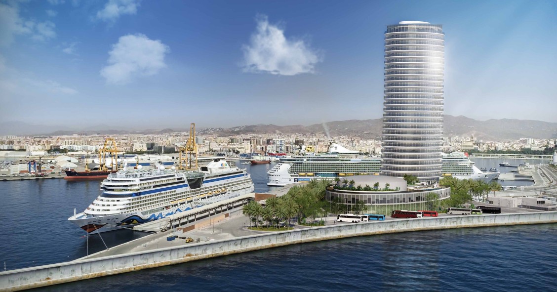 L'hotel di lusso Torre del Puerto a Malaga avrà 27 piani e 378 camere