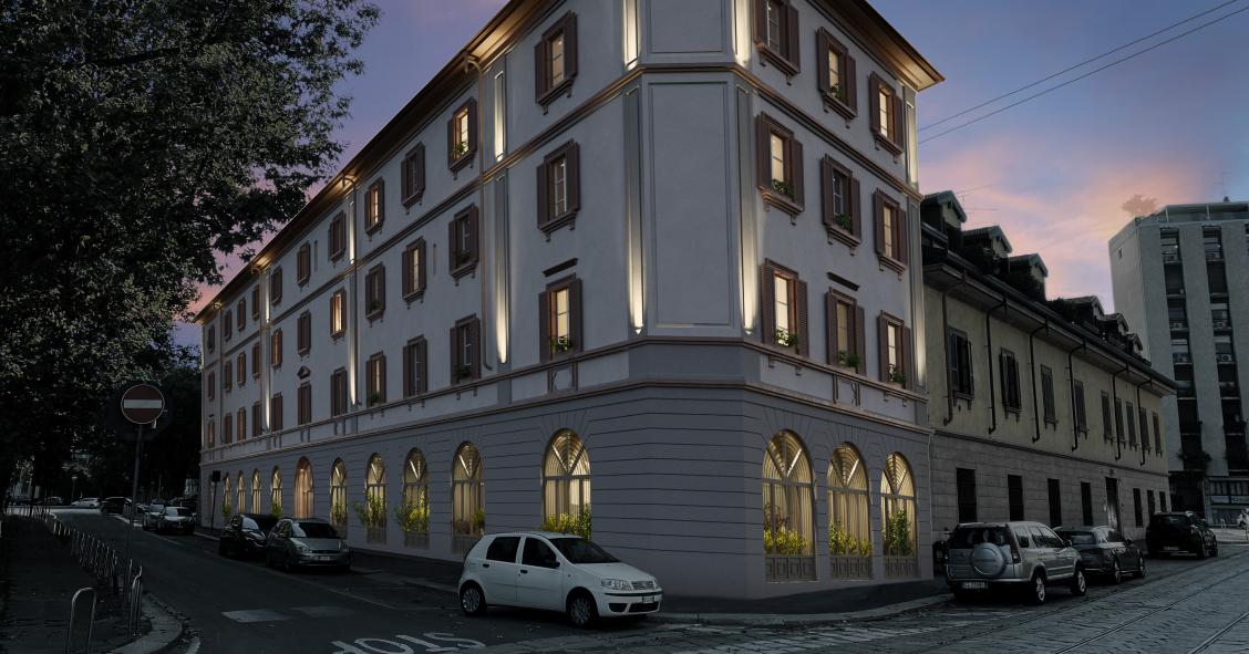 Palazzo Bandello, nuovo progetto di riqualificazione residenziale a Milano
